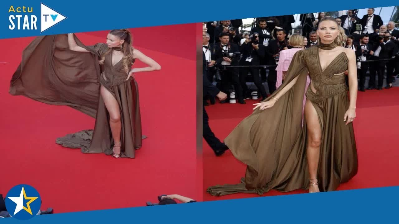 Amandine Petit divine : Miss France 2021 opte pour un look déesse et sublime la montée des marches c