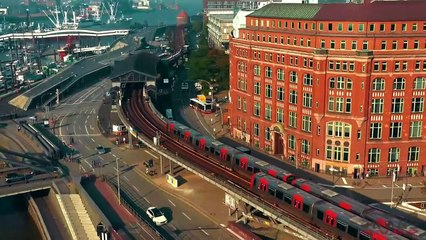 Hamburg, Germany  - by drone [4K]