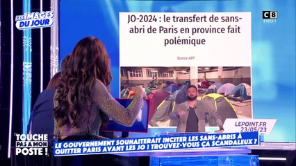 Le gouvernement souhaiterait inciter les SDF à quitter Paris avant les JO !