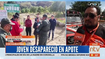 "Hacía turismo y se perdió": Buscan a joven desaparecido en las cascadas gemelas de Apote