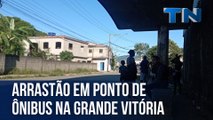 Arrastão em ponto de ônibus na Grande Vitória