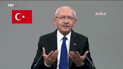Kılıçdaroğlu, TRT ekranlarında Erdoğan'a seslendi: Gel, çekinme
