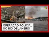 Intensos tiroteios são registrados durante operação policial no Complexo do Alemão e da Penha