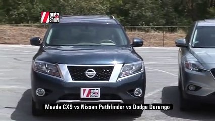 Comparativo Mazda CX9 vs Nissan Pathfinder vs Dodge Durango
