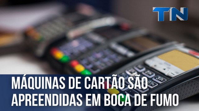 Máquinas de cartão são apreendidas em boca de fumo no interior do ES