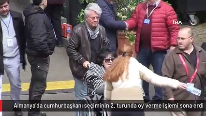 Almanya'da cumhurbaşkanı seçiminin 2. turunda oy verme işlemi sona erdi
