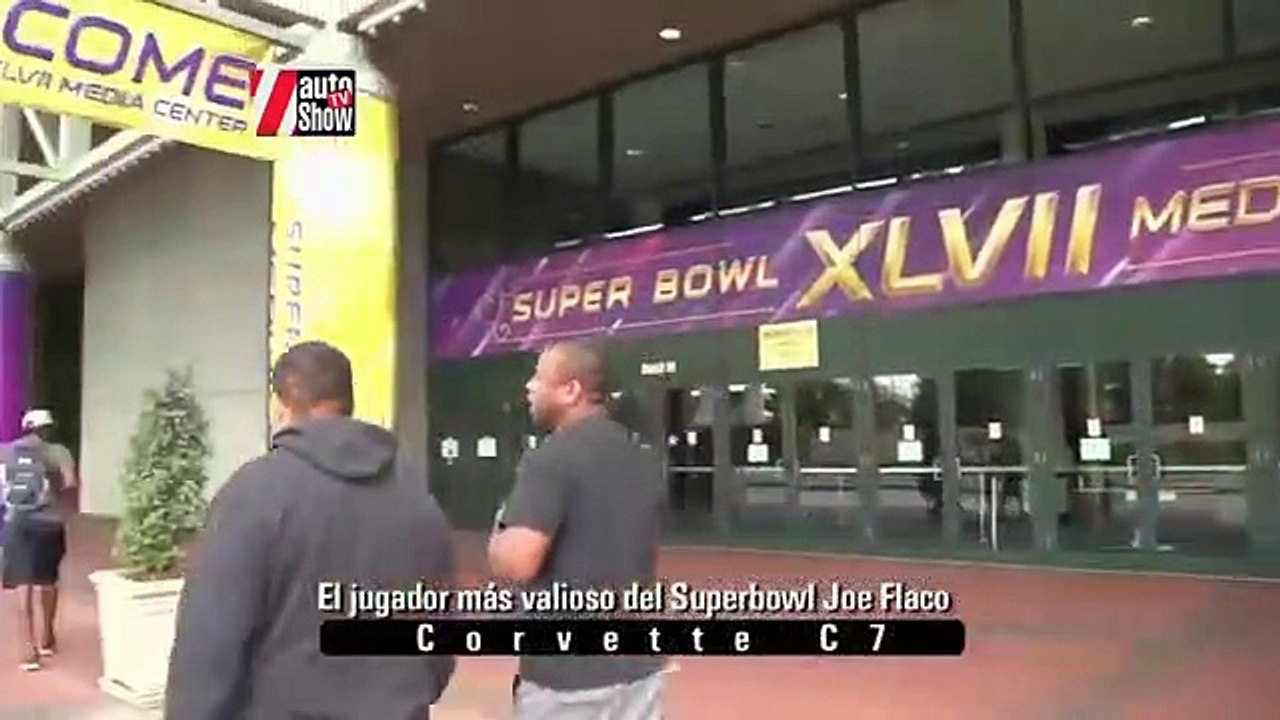 Entrega del Corvette C7 a Joe Flaco