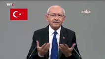 Kılıçdaroğlu, TRT'deki propaganda konuşmasında Cumhurbaşkanı Erdoğan'a meydan okudu: Benim karşıma çıkmaya cesaret edemez