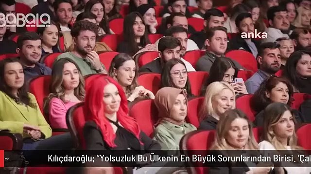 Kılıçdaroğlu: Yolsuzluk Bu Ülkenin En Büyük Sorunlarından Birisi. 'Çalıyorlar Ama Yapıyorlar.' Çalmayan Ama İş Yapan İnsanları Getirmemiz Lazım