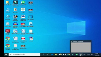 how to make thumbnail with photoshop | urdu/hindi tutorial