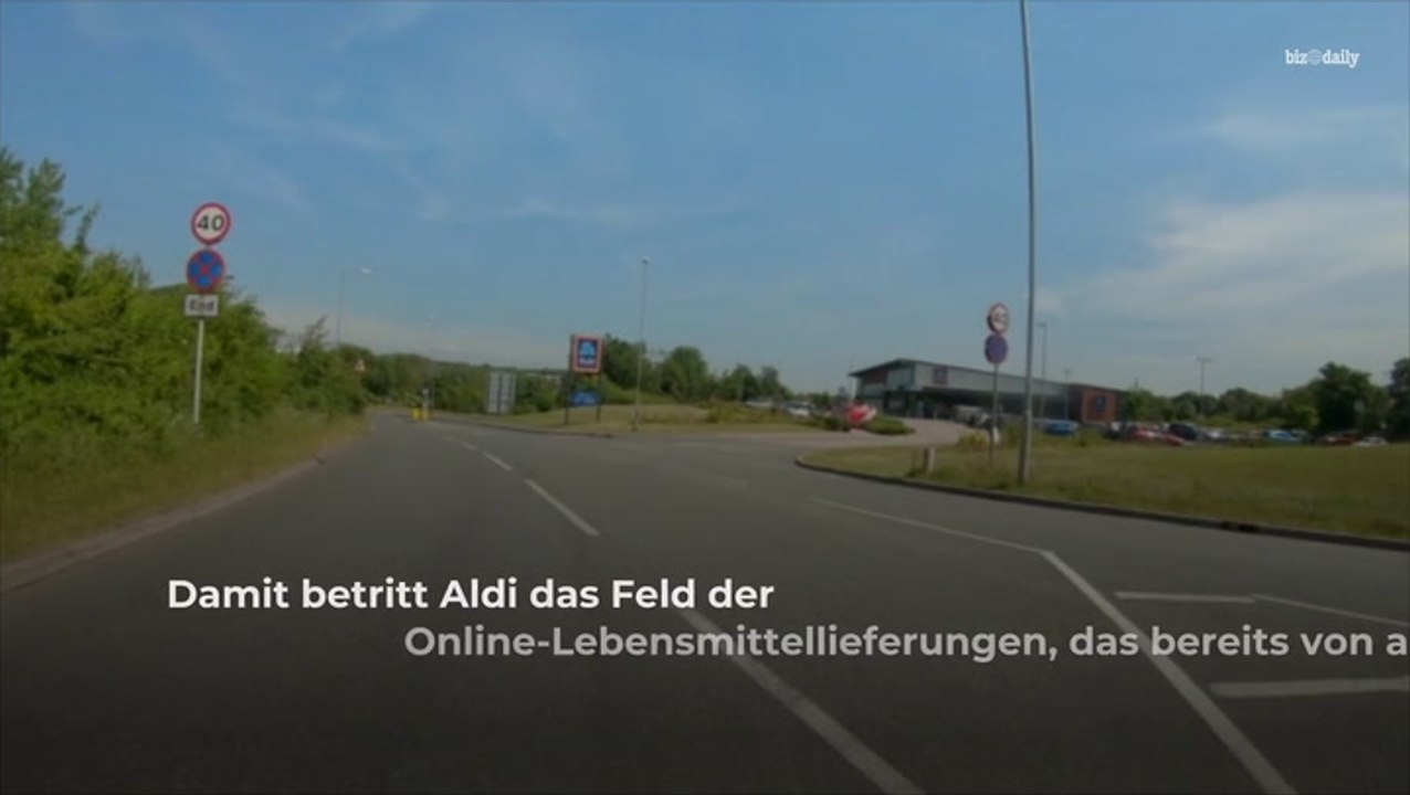 Aldi startet eigenen Lieferservice