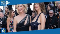 Michèle Laroque et sa fille Oriane renversantes et très décolletées : un duo archi complice à Cannes