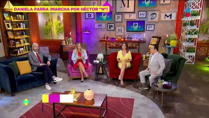 Daniela Parra marcha por Héctor N y confía en que es INOCENTE por corrupción de menores