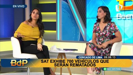 SAT de Lima exhibirá cerca de 700 vehículos que serán rematados