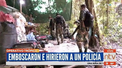 Emboscaron e hirieron de bala a un policía en un operativo antinarcótico