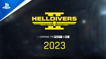 Tráiler de anuncio de Helldivers 2 - PlayStation Showcase 2023