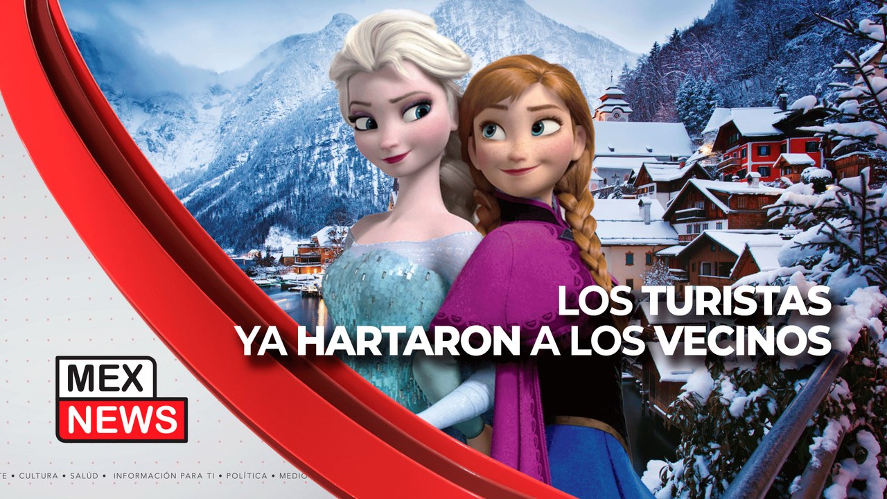 PUEBLITO inspirado en Frozen en Austria
