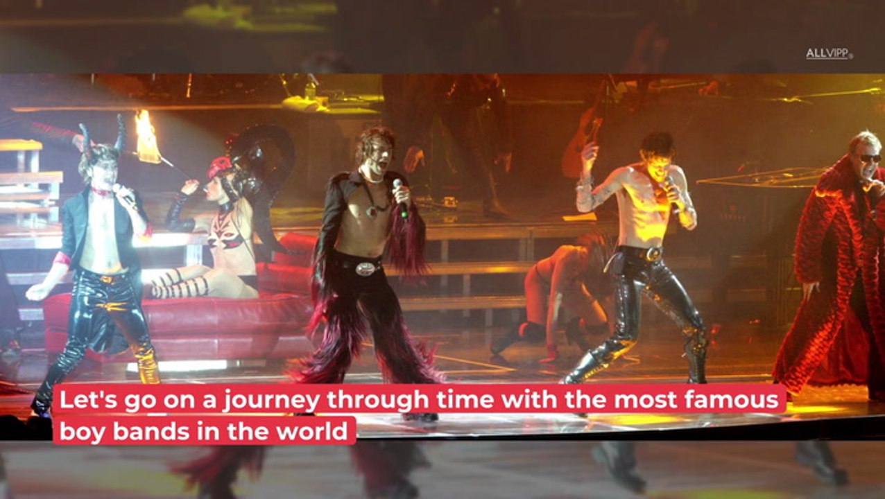 Through The Years With The Most Famous Boy Bands In The World video