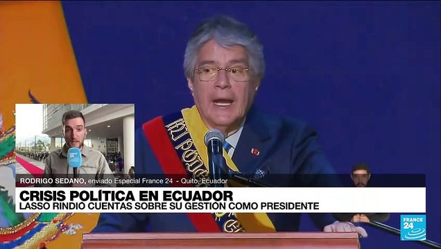 Informe desde Quito: Guillermo Lasso rindió cuentas sobre su gestión presidencial