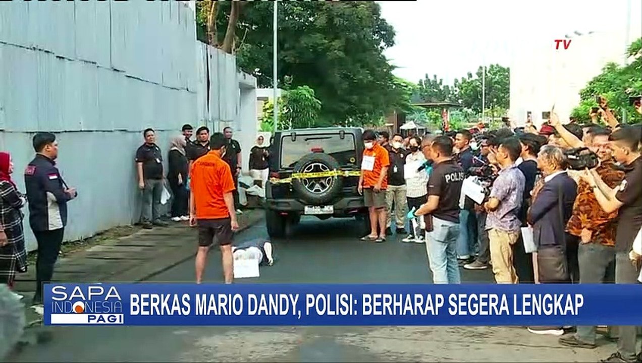 Polda Metro Jaya Tunggu Kejaksaan Tinggi Tetapkan Berkas Perkara Mario Dandy Segera P-21!