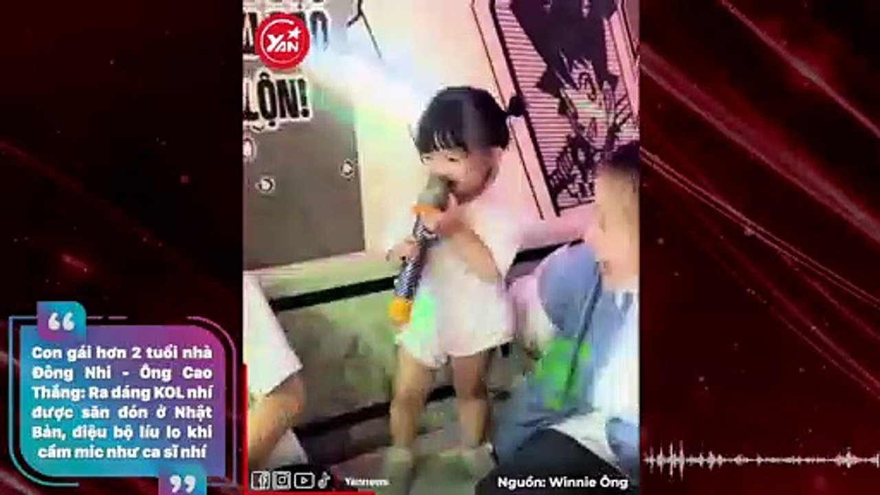 Con gái hơn 2 tuổi nhà Đông Nhi - Ông Cao Thắng