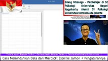 Cara Memindahkan Data dari Microsoft Excel ke Jamovi + Pengaturannya - Gilang Mbsnags