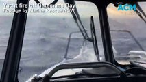 Yacht fire off Batemans Bay | May 25, 2023 | Illawarra Mercury