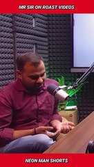 MR Sir on ROAST Videos by Slayy Point, Thugesh, Tanmay Bhay Reaction | MR Sir Physics Wallah #shorts