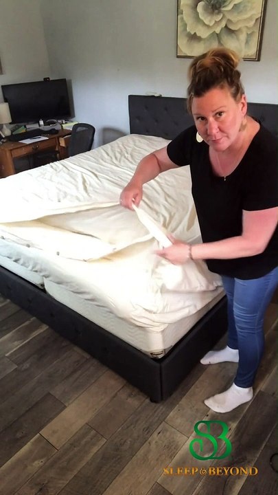 Allergy Store – How to insert myComforter into Sleep & Beyond organic duvet cover