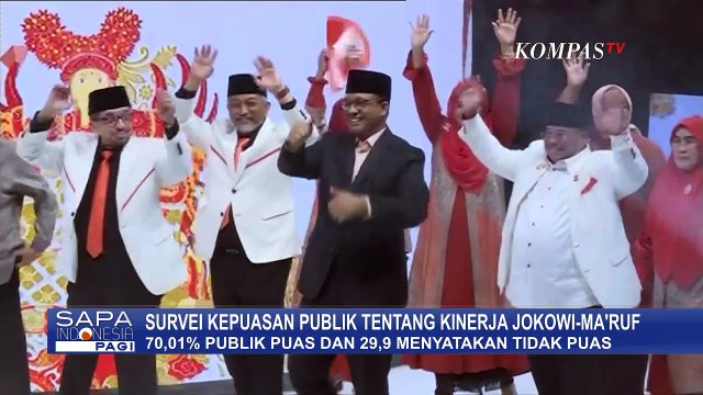 Ini Hasil Survei Litbang Kompas soal Kepuasan Publik oleh Kinerja Pemerintahan Jokowi-Maruf Amin!