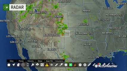 Strong storms bring tornado risk to parts of Colorado and New Mexico