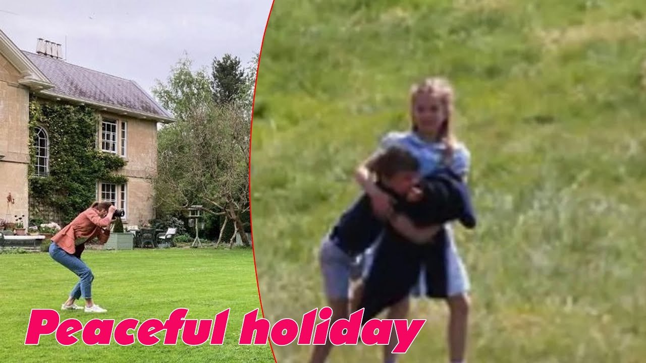 Kate and William set out to take their children to a quiet summer vacation on their own island