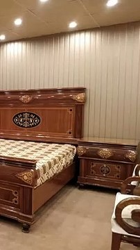 Live bedroom furniture double bed dressing ! simple furniture design