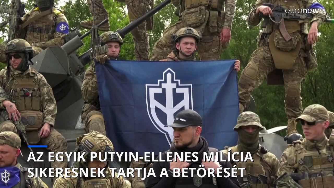 Az egyik Putyin-ellenes orosz milícia szerint sikeres volt a belgorodi betörésük