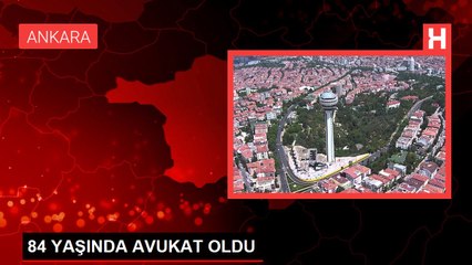 84 YAŞINDA AVUKAT OLDU