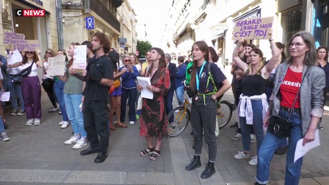 Concert de Gérard Depardieu à Bordeaux : des militantes féministes rassemblées contre sa venue