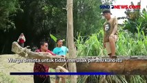 Warga Temukan Kapal Kuno Bertuliskan Tahun 1714 Tertimbun di Sungai Asahan Silau