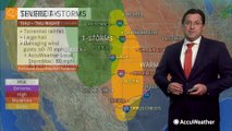 Repeated rounds of severe weather target the central US