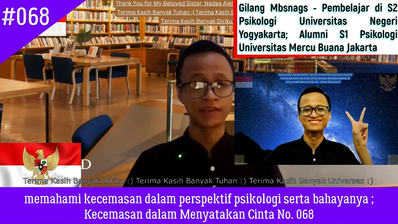 Memahami Kecemasan dalam Perspektif Psikologi serta Bahayanya ; Kecemasan dalam Menyatakan Cinta - No. 68