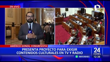 Perú Libre presenta segundo proyecto de ley para imponer contenidos culturales en radio y TV