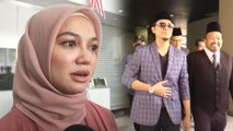 Syamsul sempat beraya dengan anak, Puteri Sarah ceria datang mahkamah walau sibuk