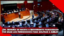 ¡Dr. Noroña se receta a Movimiento paniaguadopor usar los feminicidios para golpear a AMLO!