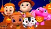 Five Little Pumpkins, Scary Cartoon Video And Spooky Rhymes