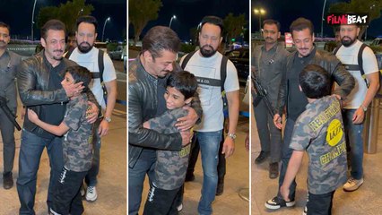 Salman Khan Airport पर Cute Fan से मिले कुछ इस तरह के Viral Video देख Netizens ने की जमकर तारीफ