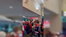 Panthers fans chant 