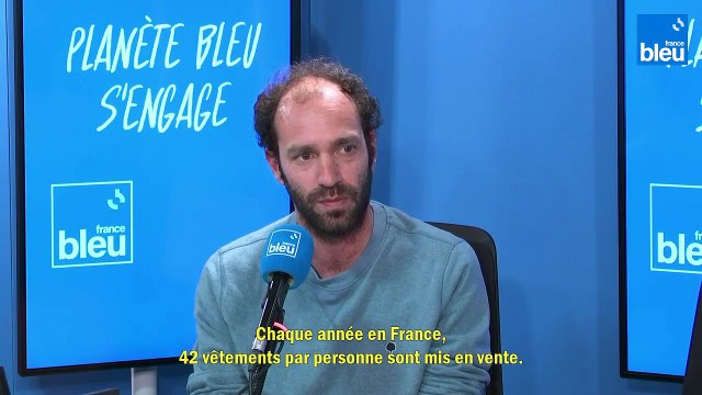 Frédéric Amiel : pour respecter l'accord de Paris, on pourrait acheter (maximum) 5 vêtements par an