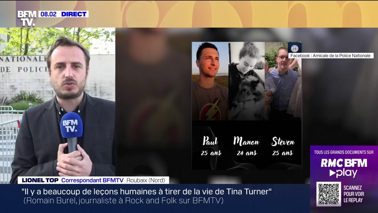 Comment se déroulera l'hommage national pour les trois policiers tués à Roubaix prévu ce jeudi?