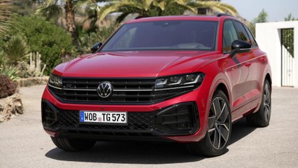 The new Volkswagen Touareg R-Line Design Preview