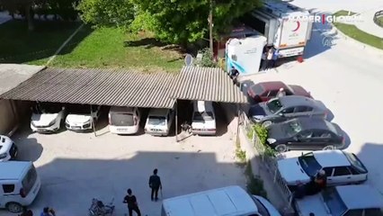 Şoke oldular: Mezbahadan kaçan kurbanlık dana, emlakçıya daldı!