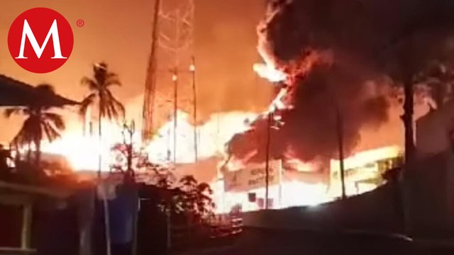 4 Trabajadores de PEMEX lesioando por un incendio en la refinería de Veracruz